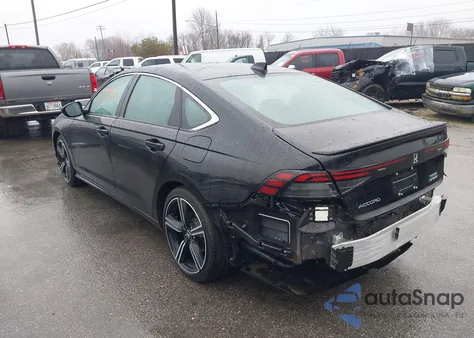 2025 Honda Accord Hybrid Sport из США, поврежденный, VIN 1HGCY2F5XSA032344